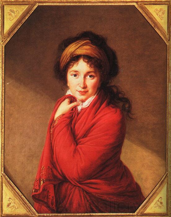 Elisabeth LouiseVigee Lebrun Countess Golovine France oil painting art